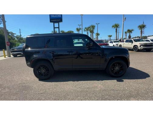 Santorini Black Metallic 2025 Land Rover Defender 110 P300