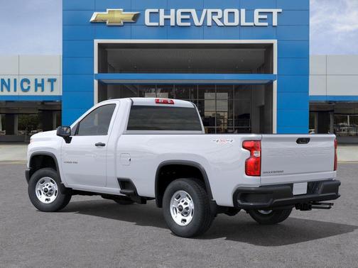 Summit White 2026 Chevrolet Silverado 2500 Regular Cab, Long Bed, WT, 4WD