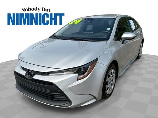 Classic Silver Metallic 2024 Toyota Corolla LE
