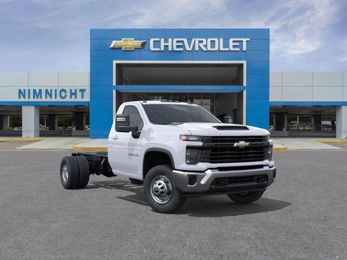 Summit White 2026 Chevrolet Silverado 3500 WT
