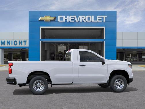 Summit White 2026 Chevrolet Silverado 1500 WT