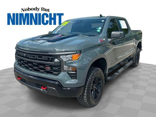 Cypress Gray 2026 Chevrolet Silverado 1500 Custom Trail Boss