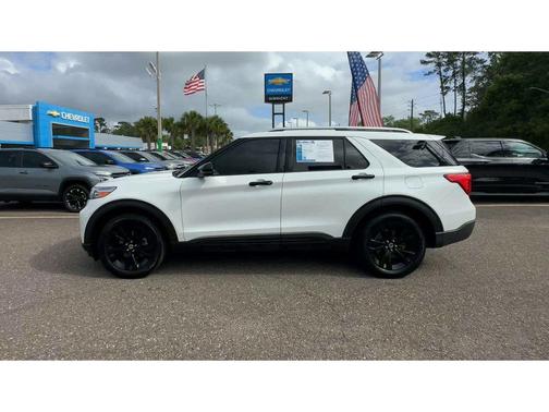 STAR WHITE MET TRI-COAT 2020 Ford Explorer Platinum