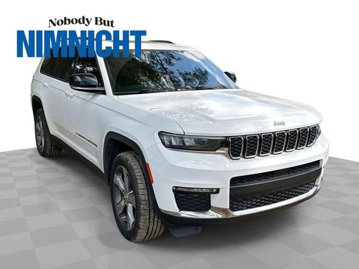 Bright White Clearcoat 2021 Jeep Grand Cherokee L Limited