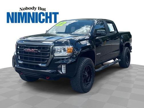 Onyx Black 2022 GMC Canyon AT4