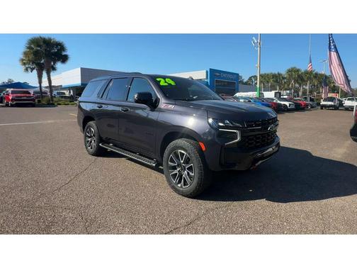 Dark Ash Metallic 2024 Chevrolet Tahoe 4WD Z71