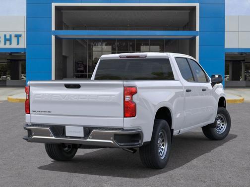 Summit White 2026 Chevrolet Silverado 1500 WT