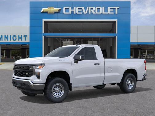 Summit White 2026 Chevrolet Silverado 1500 WT