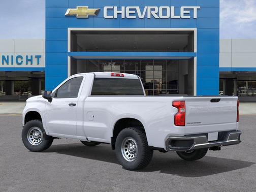 Summit White 2026 Chevrolet Silverado 1500 WT