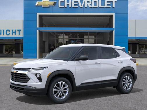 Summit White 2026 Chevrolet Trailblazer LS