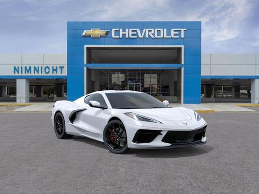 Arctic White 2026 Chevrolet Corvette Stingray w/1LT