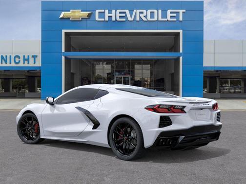 Arctic White 2026 Chevrolet Corvette Stingray w/1LT