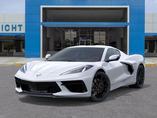 Arctic White 2026 Chevrolet Corvette Stingray w/1LT