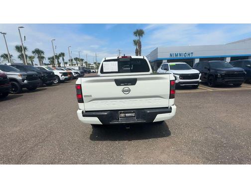 Glacier White 2025 Nissan Frontier SV
