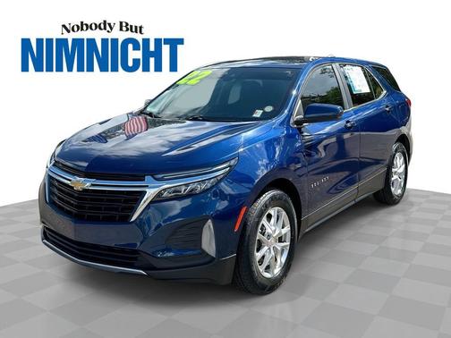 Blue Glow Metallic 2022 Chevrolet Equinox 1LT