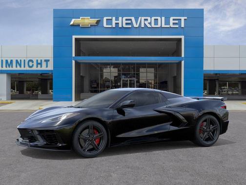 Black 2026 Chevrolet Corvette Stingray w/2LT