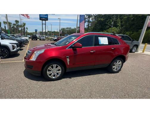 Crystal Red Tintcoat 2011 Cadillac SRX Luxury Collection