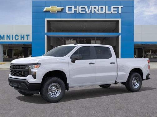 Summit White 2026 Chevrolet Silverado 1500 WT