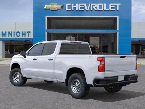 Summit White 2026 Chevrolet Silverado 1500 WT