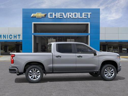Sterling Gray Metallic 2026 Chevrolet Silverado 1500 Custom