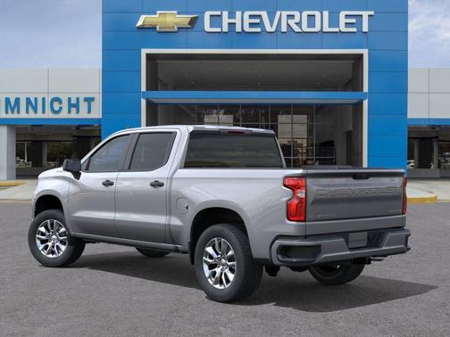 Sterling Gray Metallic 2026 Chevrolet Silverado 1500 Custom