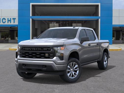 Sterling Gray Metallic 2026 Chevrolet Silverado 1500 Custom