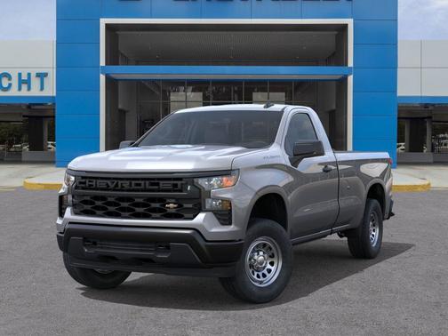 Sterling Gray Metallic 2026 Chevrolet Silverado 1500 WT