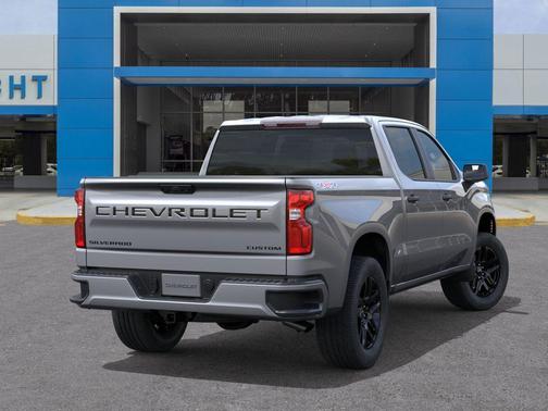 Sterling Gray Metallic 2026 Chevrolet Silverado 1500 Custom