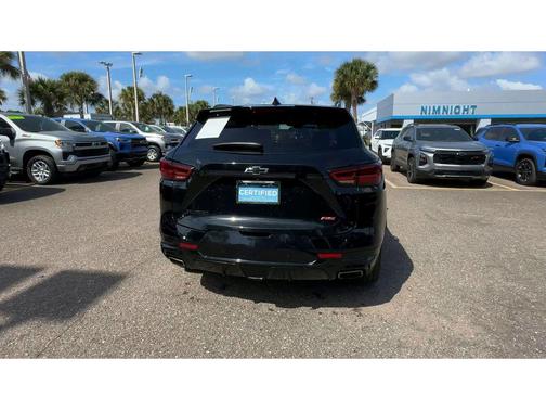 Black 2023 Chevrolet Blazer RS