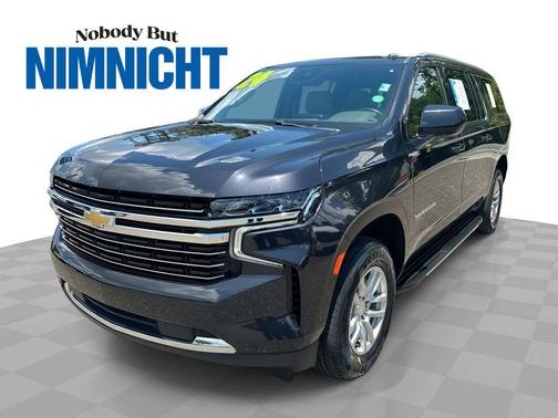 Dark Ash Metallic 2024 Chevrolet Suburban LT