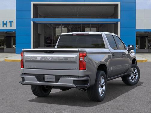 Sterling Gray Metallic 2026 Chevrolet Silverado 1500 Custom