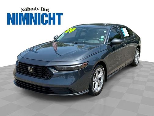 Meteorite Gray Metallic 2024 Honda Accord LX 1.5T