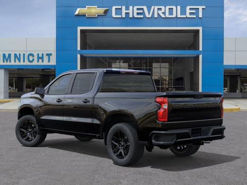 Black 2026 Chevrolet Silverado 1500 Custom