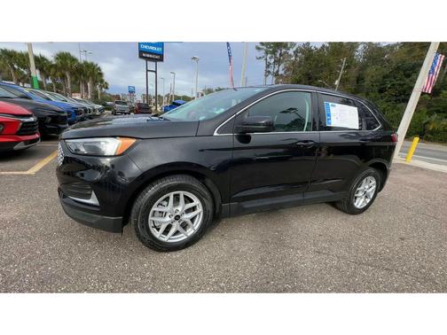AGATE BLACK METALLIC 2024 Ford Edge SEL