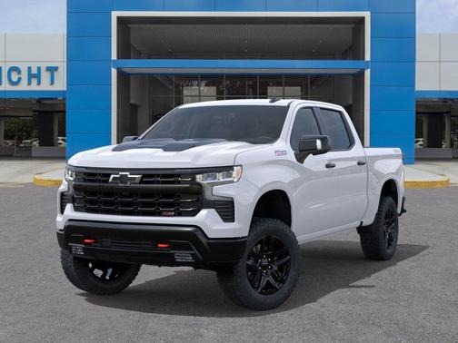 Summit White 2026 Chevrolet Silverado 1500 LT Trail Boss