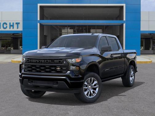 Black 2026 Chevrolet Silverado 1500 Custom