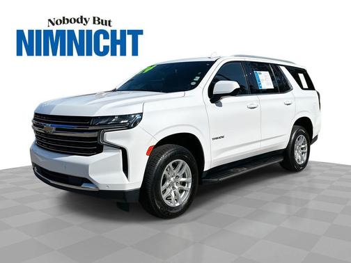 Summit White 2024 Chevrolet Tahoe LT