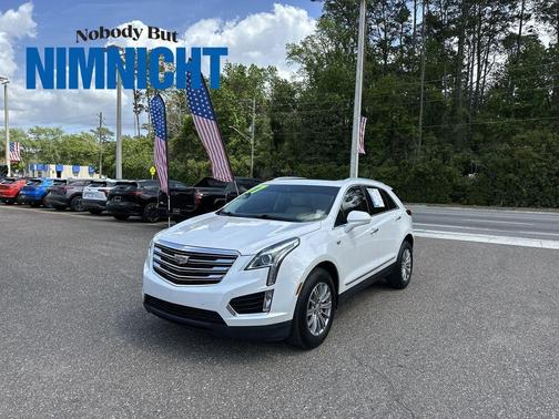 Crystal White Tricoat 2017 Cadillac XT5 Luxury