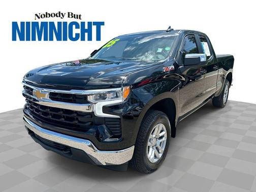 Black 2025 Chevrolet Silverado 1500 LT