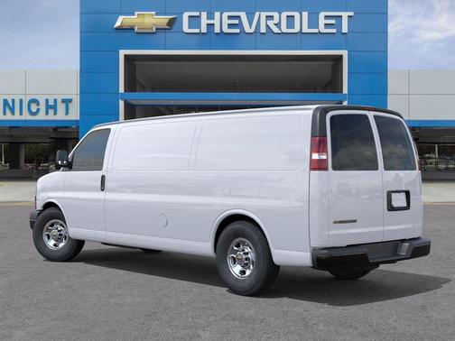 Summit White 2025 Chevrolet Express 3500 RWD 3500 Extended Wheelbase WT