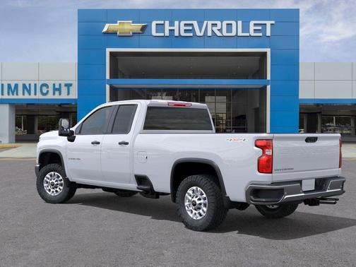 Summit White 2026 Chevrolet Silverado 2500 Double Cab, Long Bed, WT, 4WD