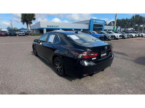 Midnight Black Metallic 2024 Toyota Camry SE