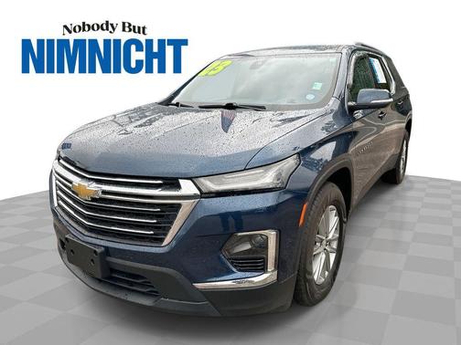 Northsky Blue Metallic 2023 Chevrolet Traverse LT Cloth