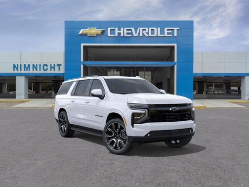 Summit White 2026 Chevrolet Suburban RST