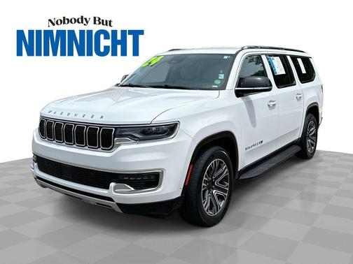 Bright White Clearcoat 2024 Jeep Wagoneer L Series II 4x2