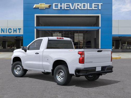 Summit White 2026 Chevrolet Silverado 1500 WT