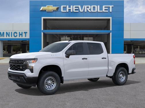 Summit White 2026 Chevrolet Silverado 1500 WT