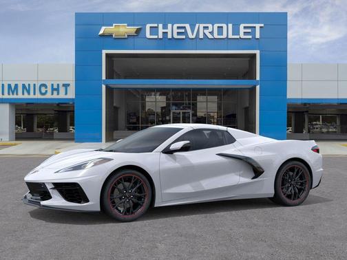 Arctic White 2026 Chevrolet Corvette Stingray w/2LT