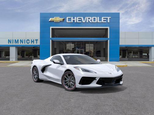 Arctic White 2026 Chevrolet Corvette Stingray w/2LT