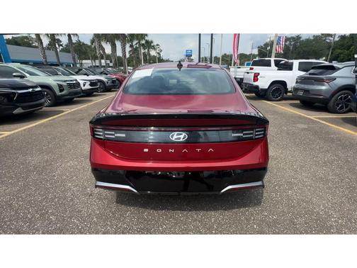 Ultimate red 2025 Hyundai SONATA SEL